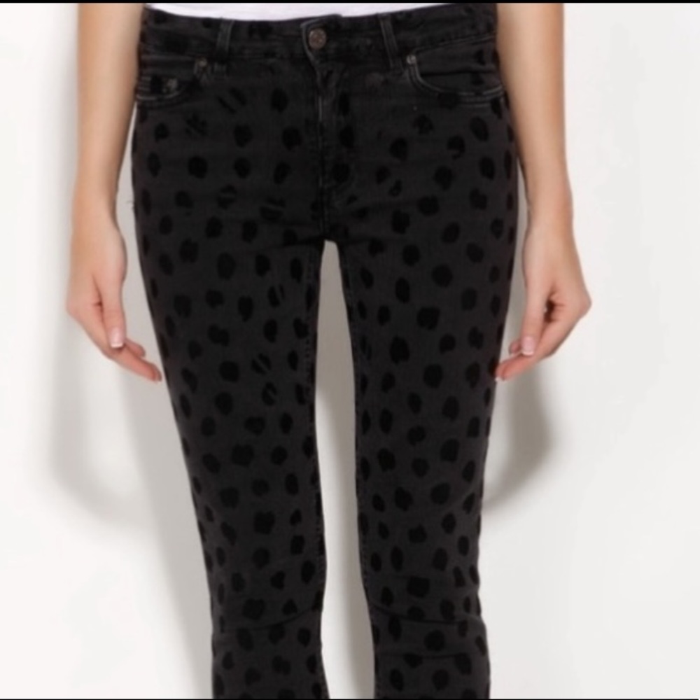 White House Black Market Polka Dot